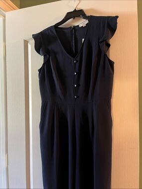 Loft Jumpsuit- Navy- New with Tags!